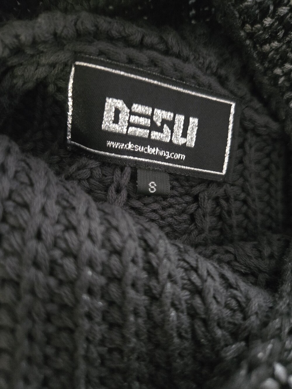 Ladies DESU Turtleneck Sweater - (SMALL) - Picture 3 of 4